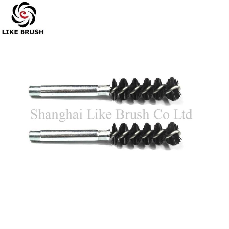 Black Nylon Bristle Condenser Tube Cleaning Brushes