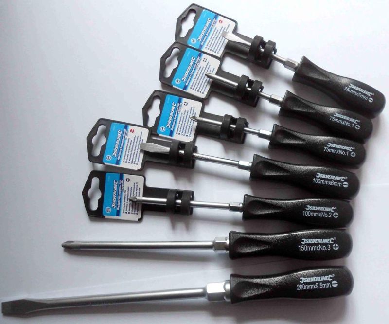 Cr-V Screwdriver with Hardness of 52-54 HRC