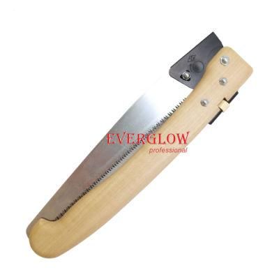 New Developed 210mm Wooden Handle Folding Saw Pruning Saw