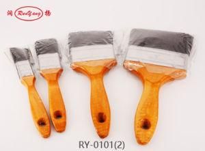 Paint Brush with Varnish Wooden Handle