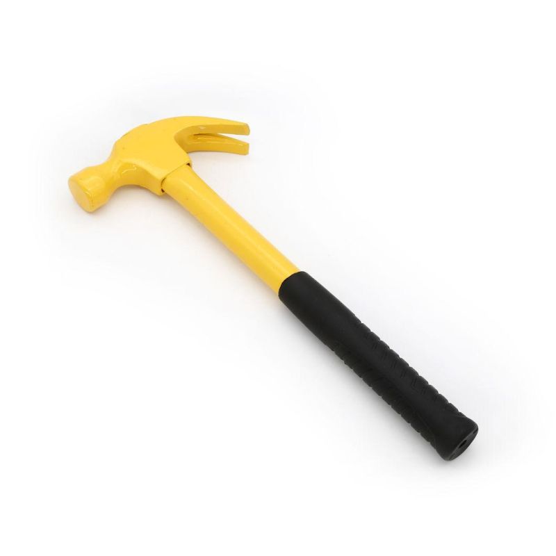 Drop Forged American Type Claw Hammer with Wooden Handle