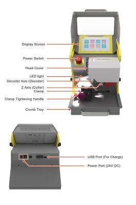 All-in-One Copy Key Machine with Software Update