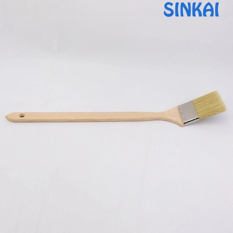 3" Inch Free Sample Radiator Brush with Wooden Handle for USA Market