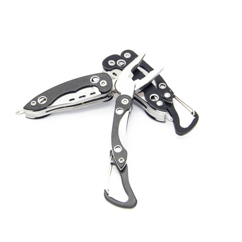 Multitool Multifunction Knife Folding Pocket Tool with Plier Carabiner