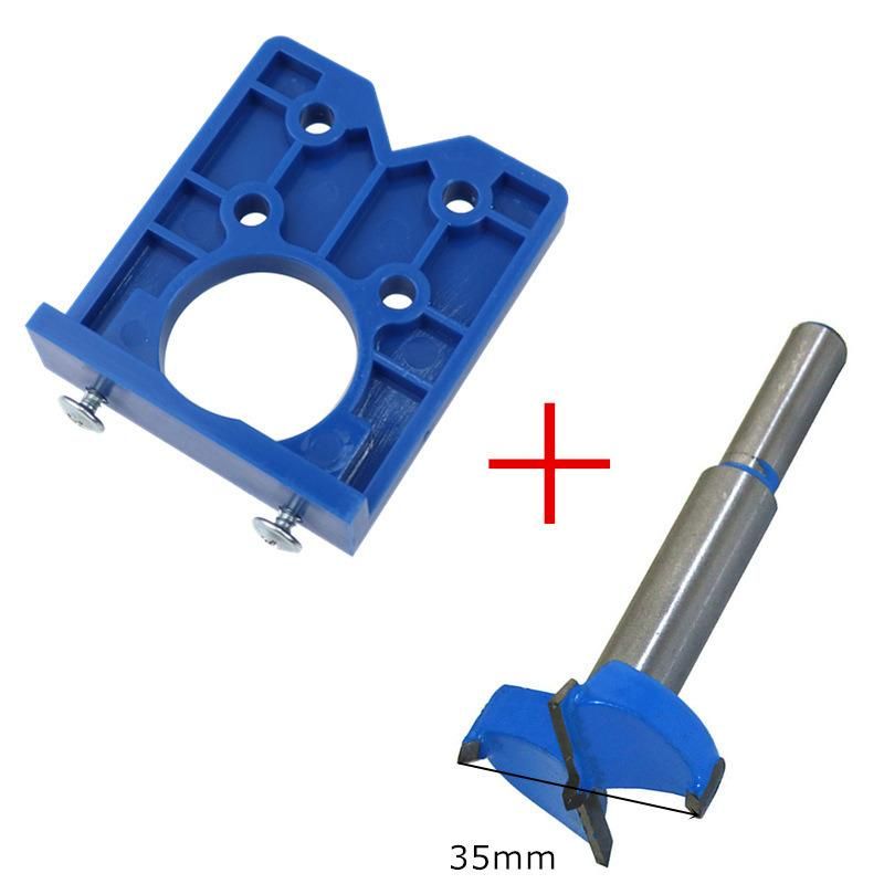 Hinge Hole Locator 35mm Door Panel Hinge Location Template, Woodworking Hinge Hole Installation Aids