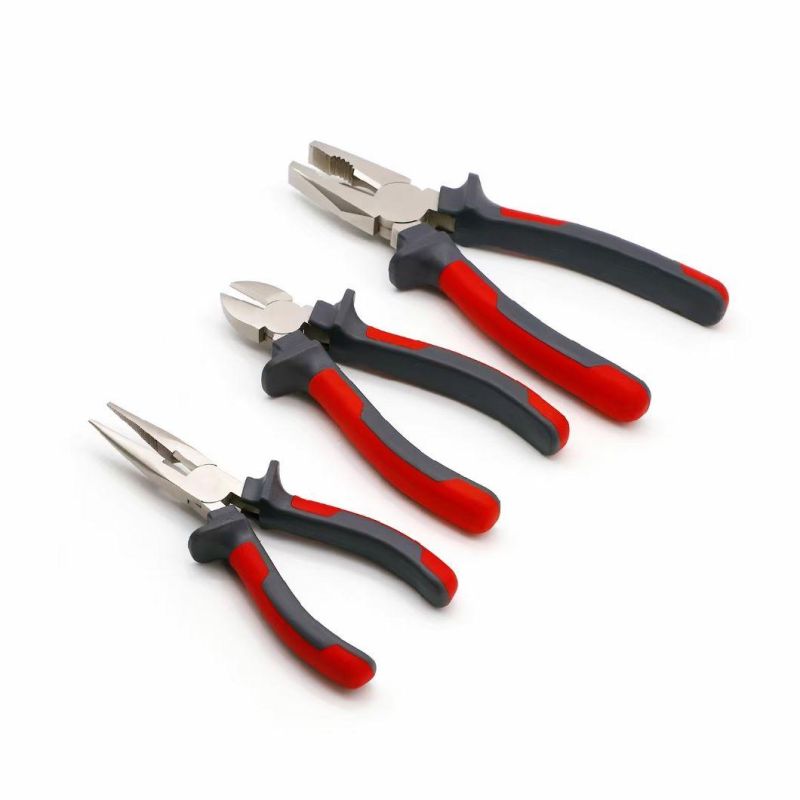 Qinding High Quality #45 Carbon Steel Combination Plier for Cutting