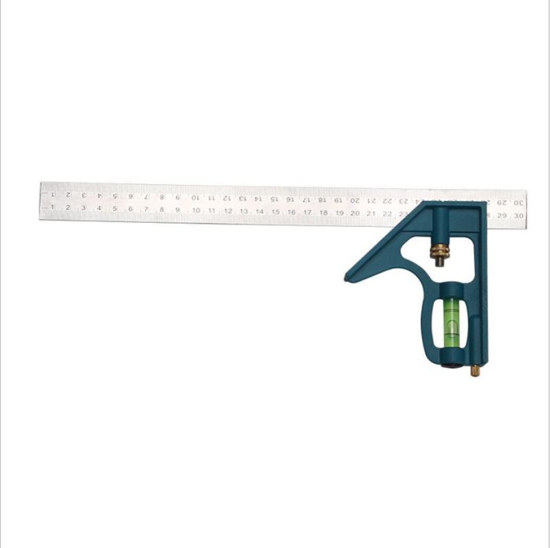 Factory Horizontal Movable Square Aluminum Alloy 45 Degree Right Angle Ruler