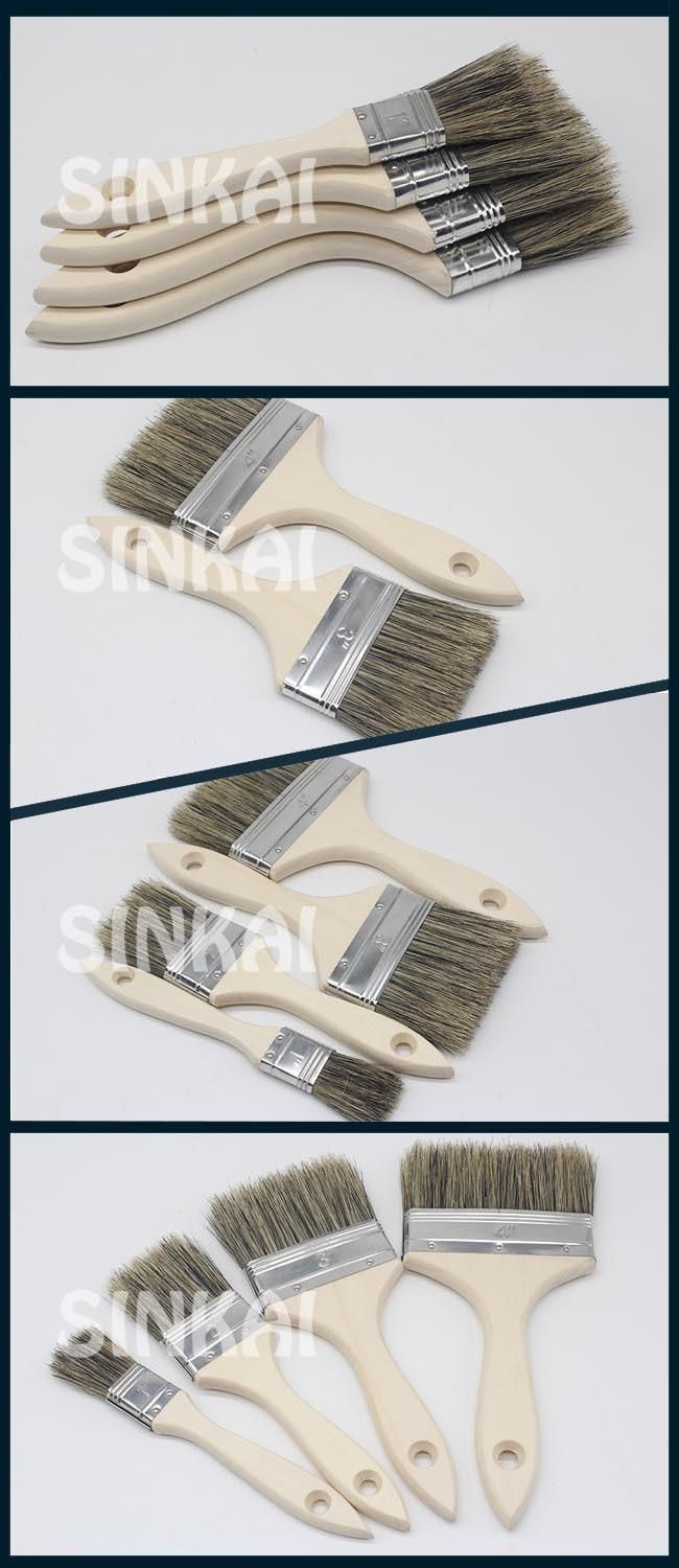 Brazil, Korea Hot Selling Bristle Paint Brush