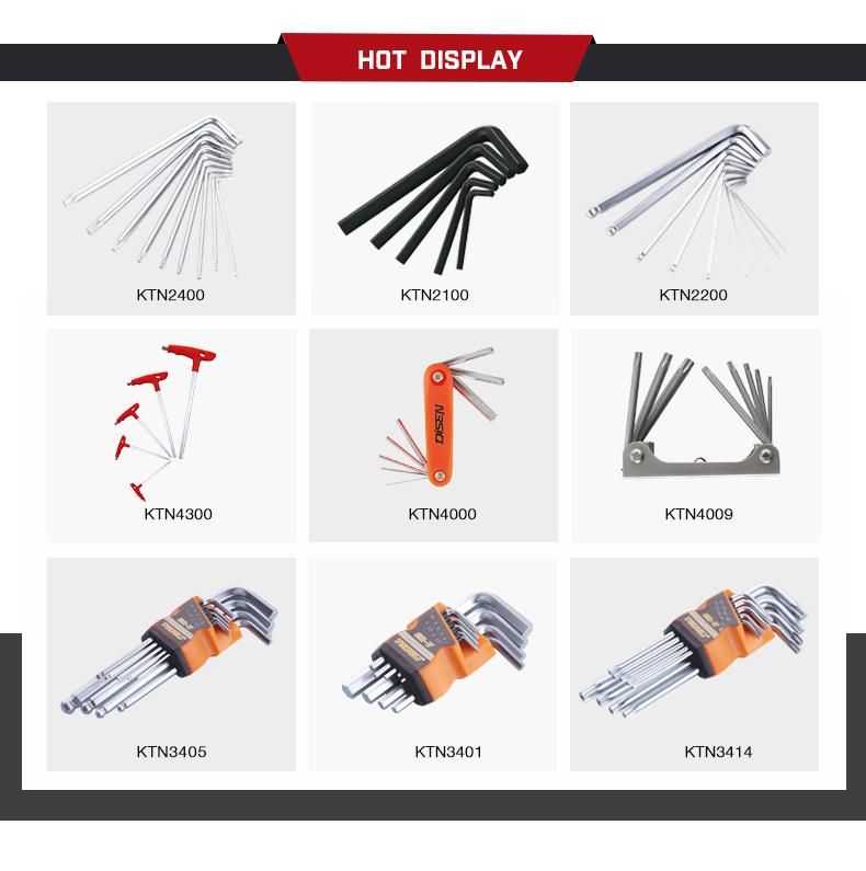 Hexagonal Wrench Set Inch Single Hexagon Screwdriver Tool Home Use