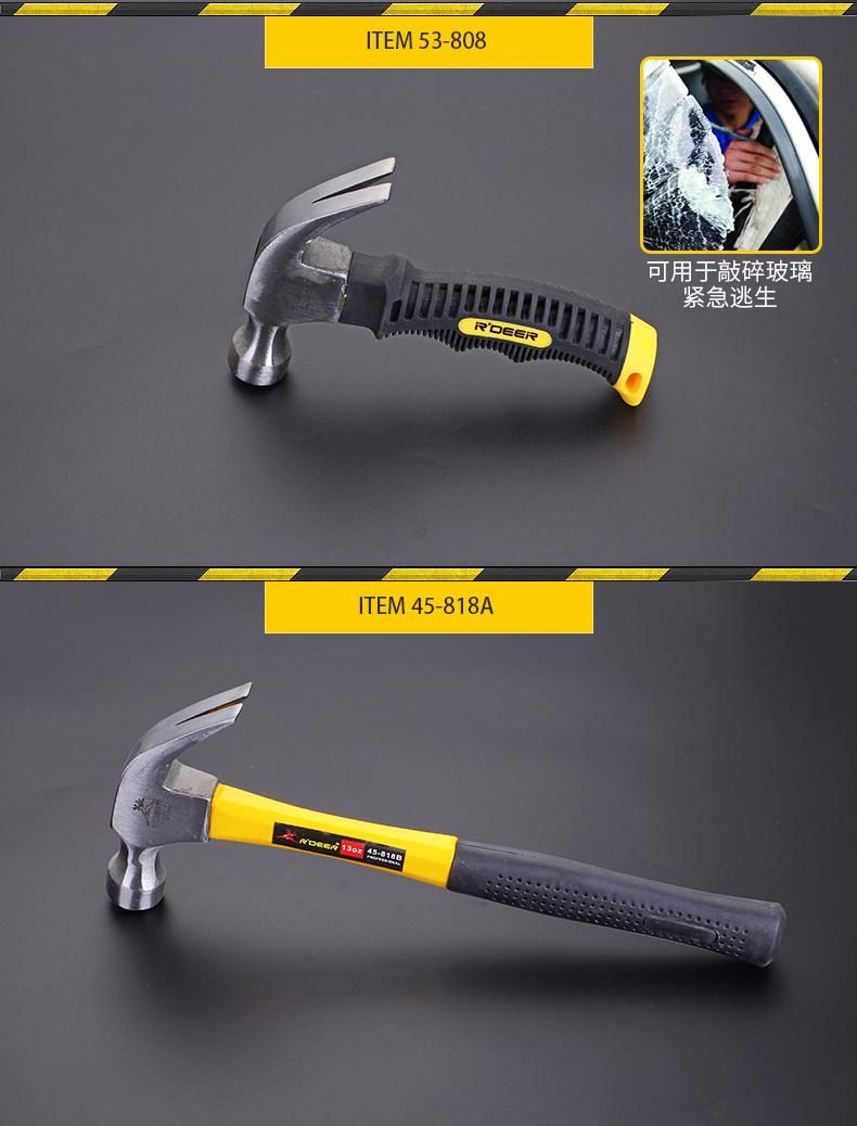 High Carbon Steel Claw Hammer