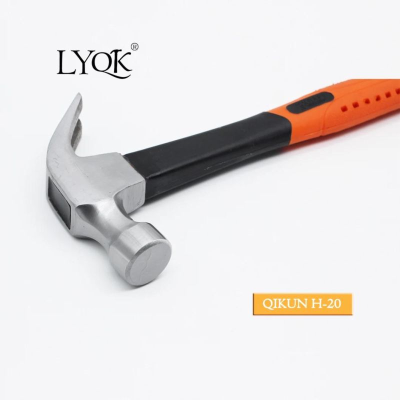 H-19 Construction Hardware Hand Tools Plastic Coated German Type Claw Hammer