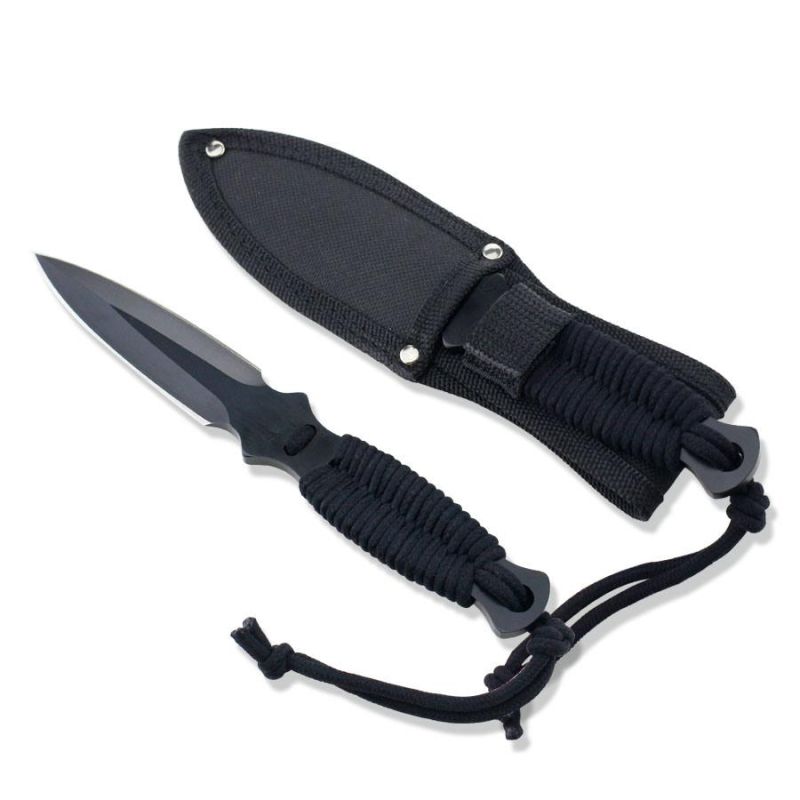 Spring Assisted Survival Knife with Cover