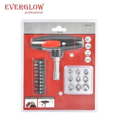 20PC New Designed T-Handle Screwdriver Set