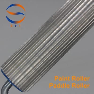 Customized Horizontal Track Type Aluminium Paddle Roller for FRP Laminating