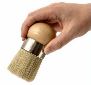 Round Natural Pure Bristle Paint Brush