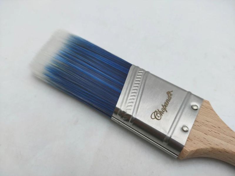 100% Natural Boild Bristle with Wooden Handle 1.5inch Paint Brush