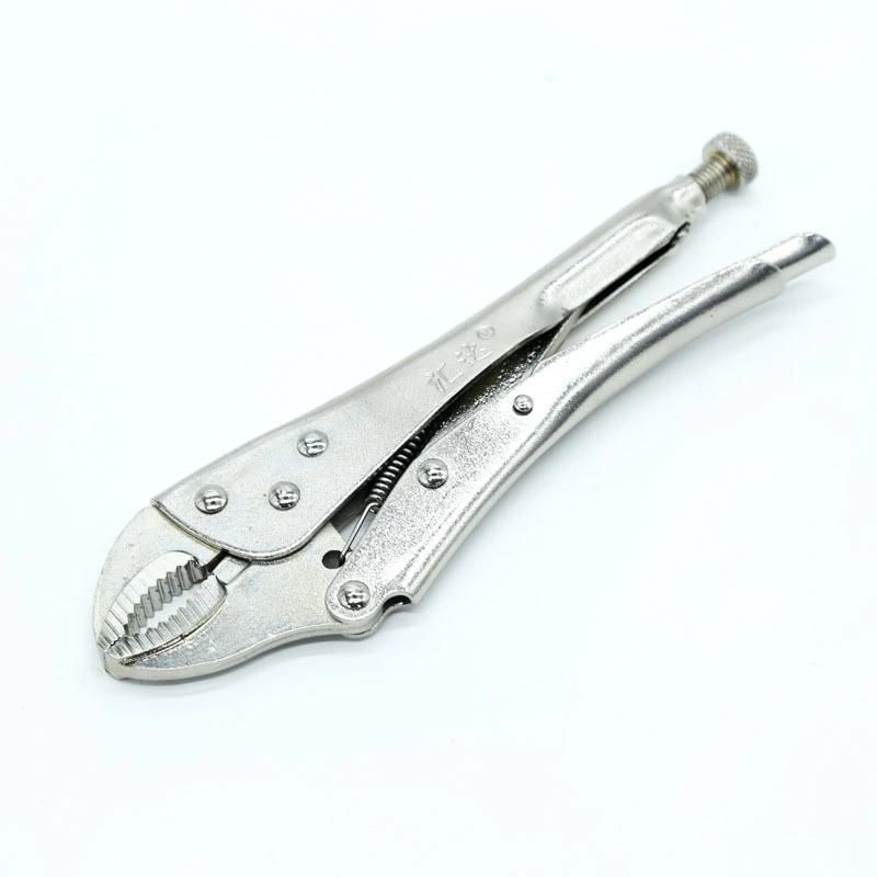 Locking Pliers Curved Straight Head CRV Steel