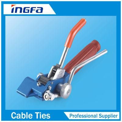 Metal Cable Tie Strap Tool for Fastening and Cutting