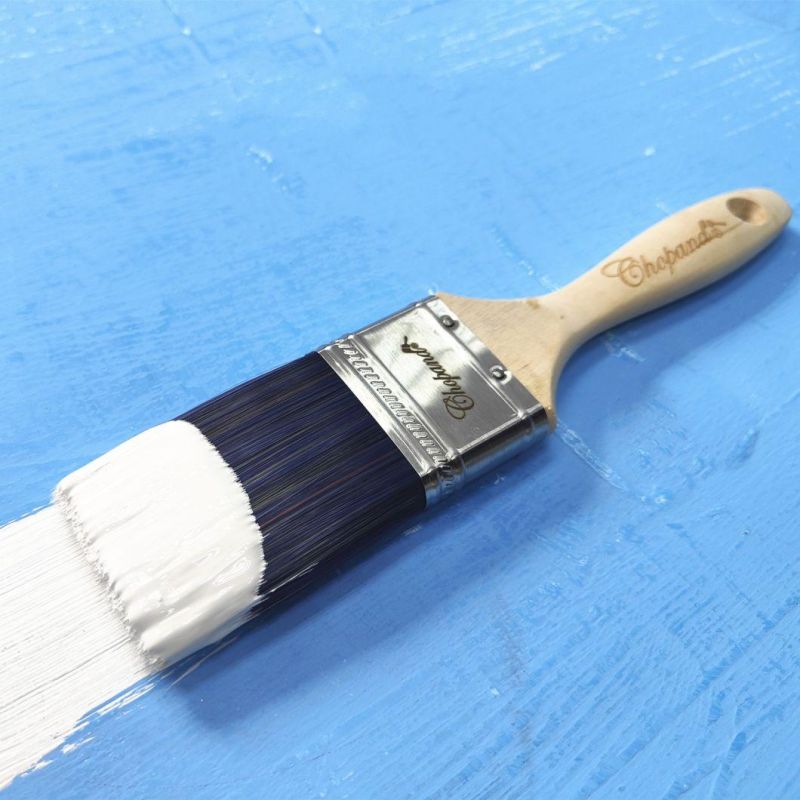 Wooden Handle Paint Brush Bristle Fiber Wall Paint Brush