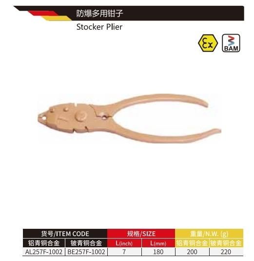 Wedo Beryllium Copper Multifunctional Stocker Plier