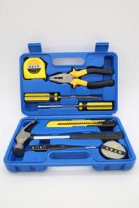 9PCS Hand Tool in One Portable Box Home Repairing Hand Tool Set