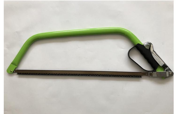 Professional Hacksaw Frame Adjustable Wood Cutting Hacksaw Frame with Plastic Handle Garden Saw