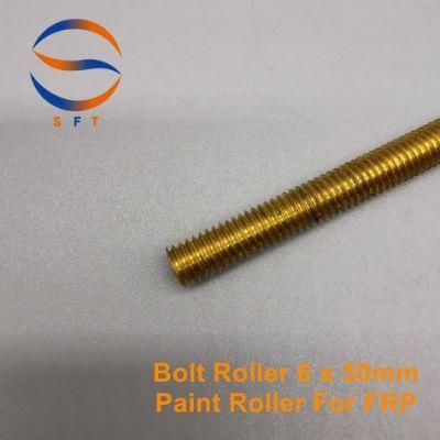 Brass Bolt Screw Rollers Hand Tools for FRP Fiberglass Laminating