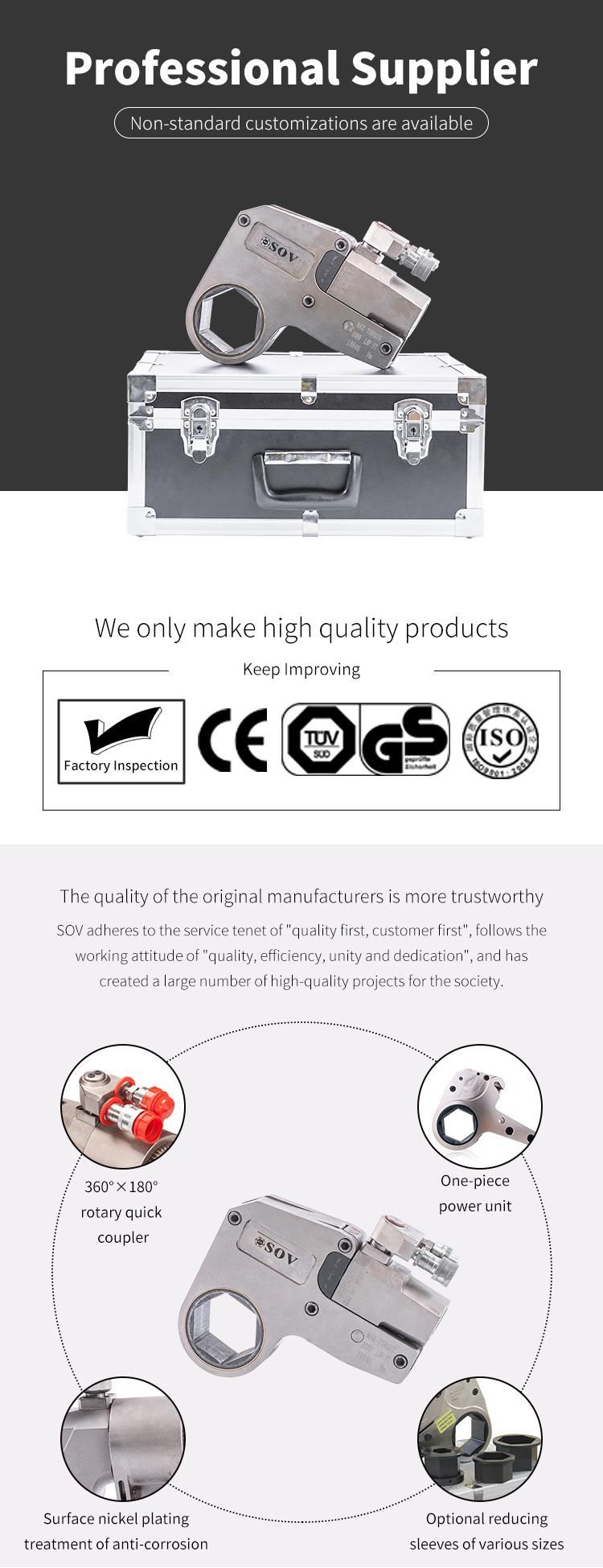 Sov Factory Steel Hollow Hydraulic Torque Wrench