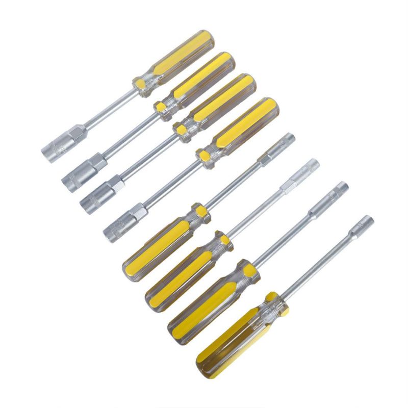 Cr-V Hexagonal Blade and Round Blade Screwdriver or Go Through Screwdriver and Magnetic (MF0120)