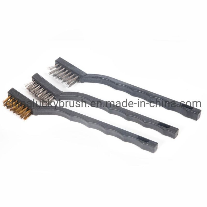 9inch Plastic Handle Wire Brush (YY-840)