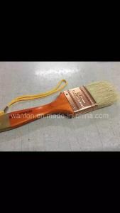 100% Pure Bristle Paint Brush with Wooden Handle