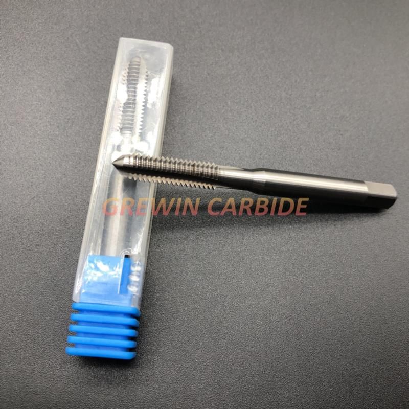 Grewin-High Precision Good Quality M6X1.0 Carbide Machine Straight Tap