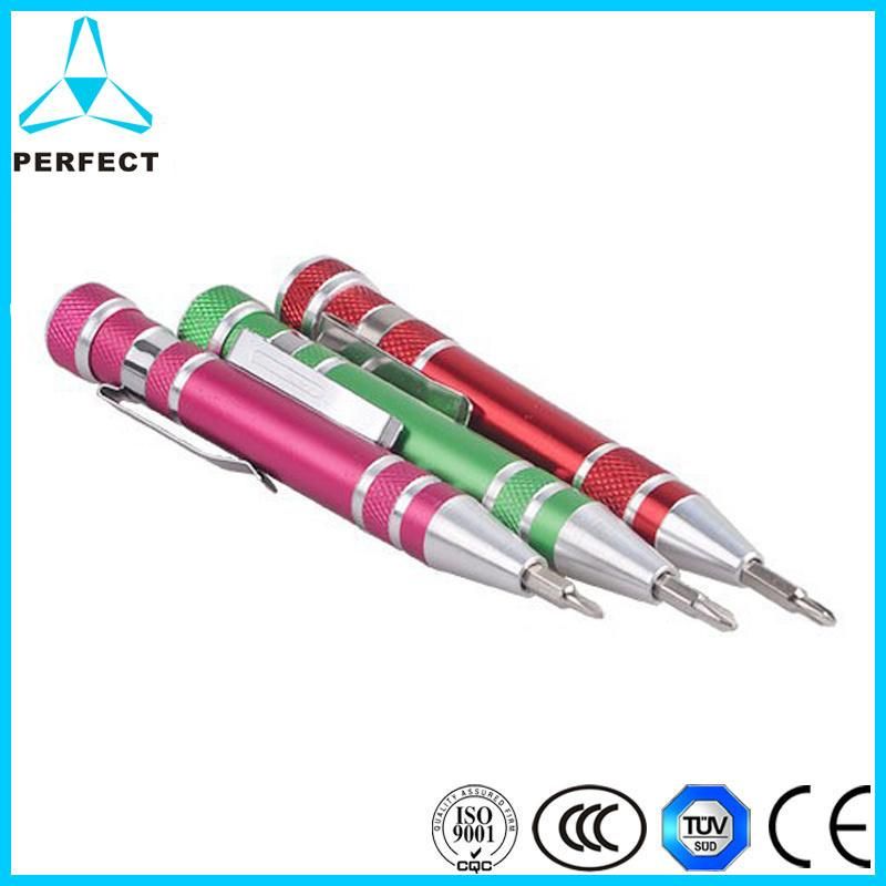 Non-Slip Soft Handle Cr-V Steel Screwdriver