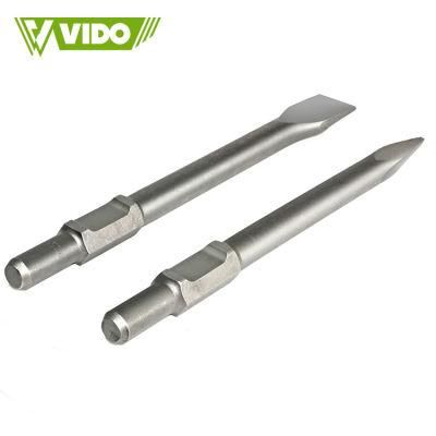 Vido Tools Demolition Breaker Hammer Hex Chisel 17mm for Concrete Breaking