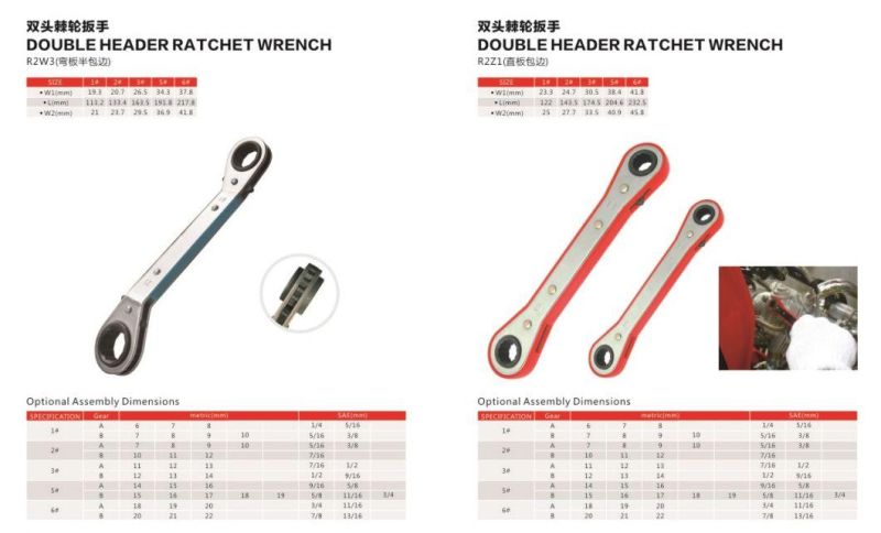 Wilms 5 Piece Straight Ratchet Set, Imperial Ratchet Wrench, Metric Hand Tool Spanner Set