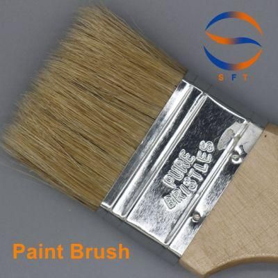 2.5&prime;&prime; Pure Bristles Pig Hair Paint Brushes for FRP