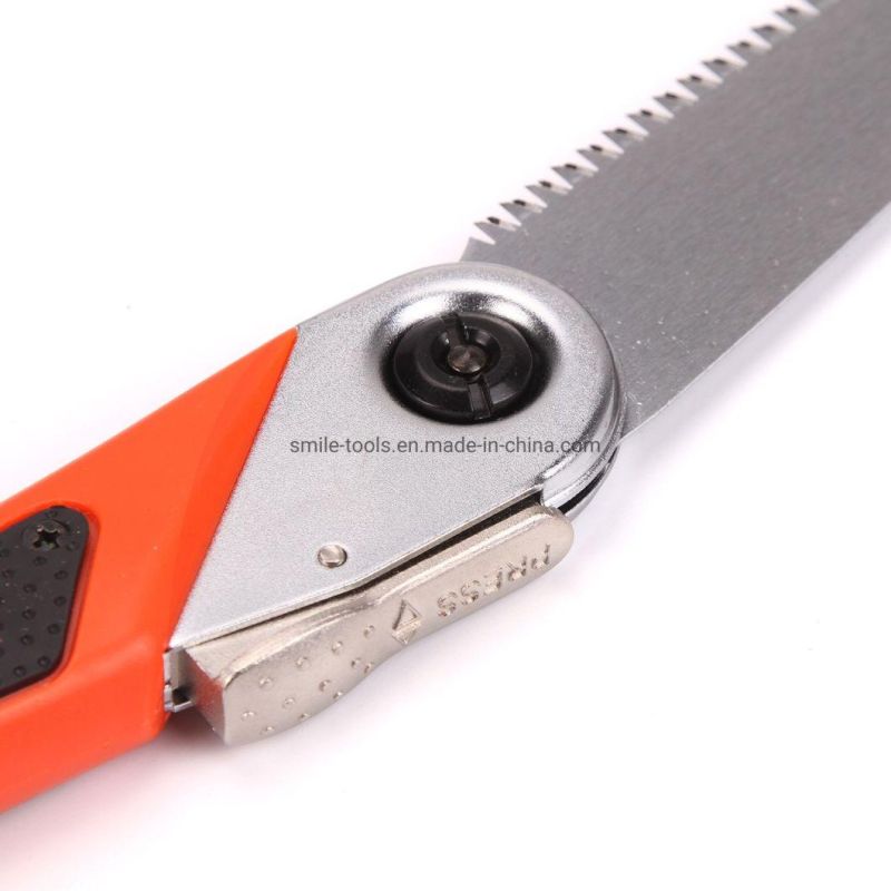 Camping Folding Hand Pruning Saw with Rugged Blades