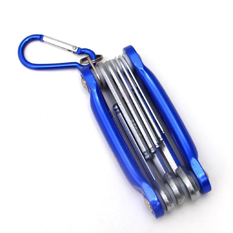 Folding Hex Key Bicycle Repairing Tools