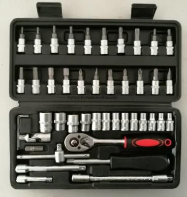 46PCS 1/4&quot;Dr Socket Set in Blowing Case (FY1046B1)