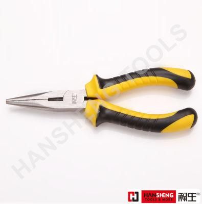 Professional Hand Tools, Long Nose Plier, Cutting Pliers, CRV or Carbon Steel