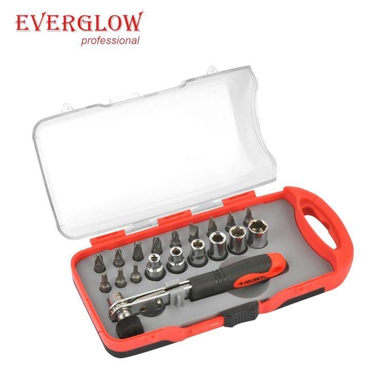 25PC T-Handle Ratchet Screwdriver Set