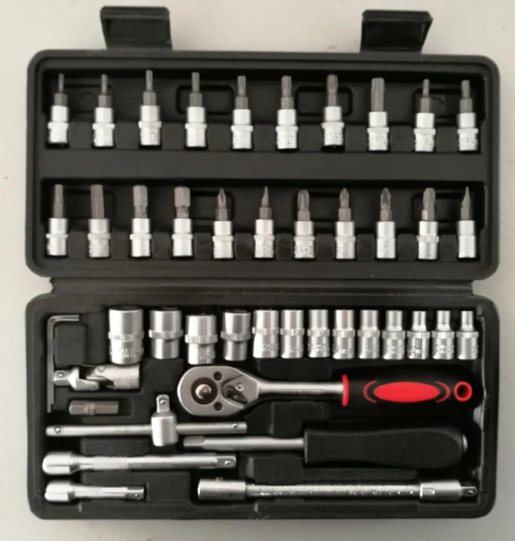 46PCS 1/4"Dr Socket Set in Blowing Case (FY1046B1)