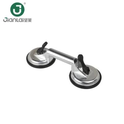 Double Suction Pad Aluminum Glass Vacuum Suction Cup Lifter