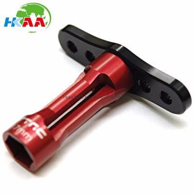 Custom CNC Machining Aluminum Hex Wheel Nut Wrench