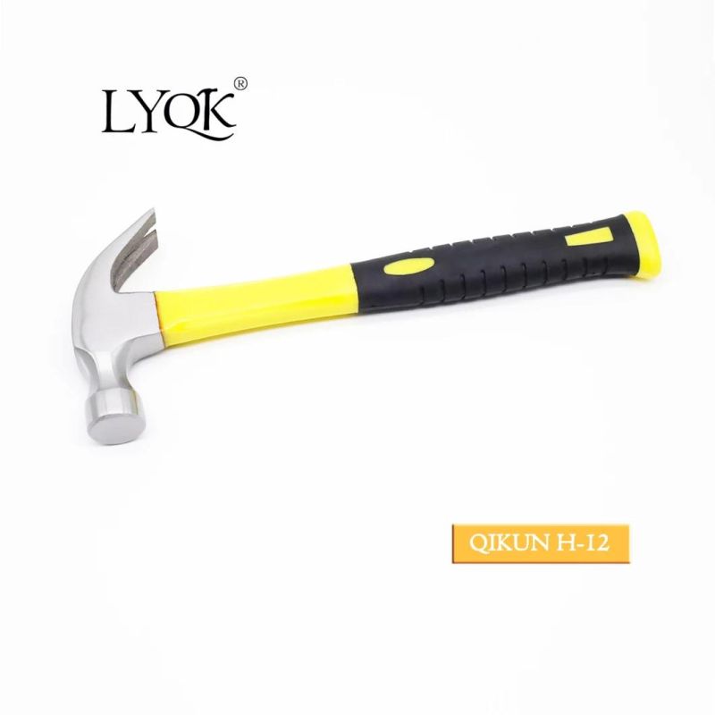 H-10 Construction Hardware Hand Tools Steel Handle One Piece Incorporated Claw Hammer