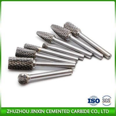 Tungsten Carbide Rotarry Burr File Double Cut