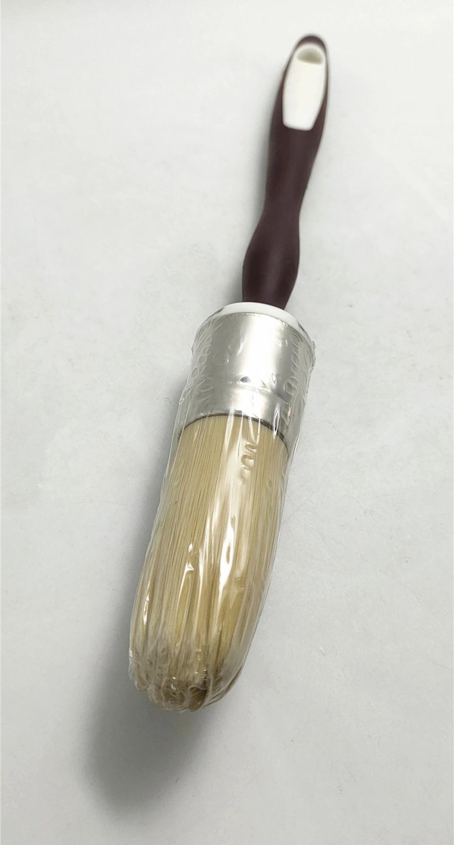 Perfect Apply Evenly Price Cheap Round Rubber Handle Paint Brush