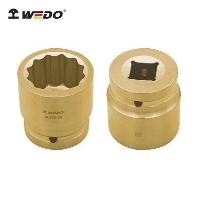 Wedo Popular Professional Aluminium Bronze Non Sparking 1-1/4&prime; &prime; Impact Socket