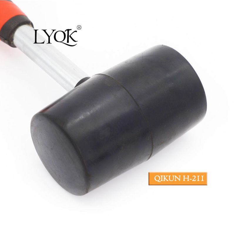 H-209 Construction Hardware Hand Tools Plastic Coated Handle German Type Stoning Stone Hammer