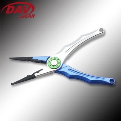 7.87&quot;Black Electroplating Stainless Steel Fish Pliers with Alumnium Handle